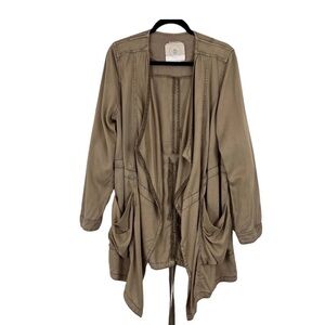 HEI HEI by Anthropologie M Stylish Cream Duster Cardigan
